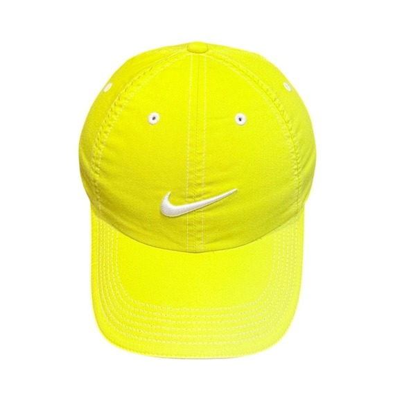 Nike Other - Nike Golf Hat Adjustable Men's Volt Neon Yellow Baseball Cap